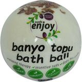 Aesco Beyaz Gül El Yapımı Banyo Küvet Topu Sabunu Beyaz 90-120 gr