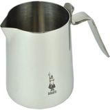 Aesco Bialetti - Sütlük - 300ML - Paslanmaz Çelik Gövde - Sürahi Ağzı Damlatmaz Özelliği - Sütün Isıtılması Veya Köpürtülmesi Için Uygun - Bulaşık Makinesinde Yıkanabilir - 0,25 kg