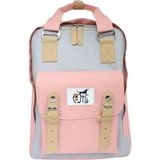 Aesco Biggdesign Cats USB Girişli Suya Dayanıklı 14 Inç Laptop Uyumlu Okul Sırt Çantası Pembe
