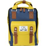 Aesco Biggdesign Cats USB Girişli Suya Dayanıklı 14 Inç Laptop Uyumlu Okul Sırt Çantası Sarı