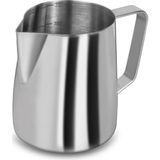 Aesco Bolivia's Süt Köpürtme Sürahisi, Premium Paslanmaz Çelik, 350ML Kapasite, Profesyonel Kahve Köpürtme Kabı, Barista Ekipmanları, Süt Köpürtme ve Kahve Hazırlama Için - 0,25 kg
