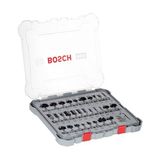Aesco Bosch 30 Parçalı Freze Seti Karışık (Ahşap Için, 8 mm Şaftlı Üst Freze Aksesuarı)