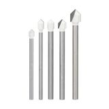 Aesco Bosch Pro Cyl-9 Fayans Matkabı Seti, 5 Parça, Seramik, Gri
