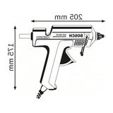 Aesco Bosch Professional Gkp 200 Ce Tutkal Tabancası (500 W, Yapıştırma Performansı: 30 Gr/dak)
