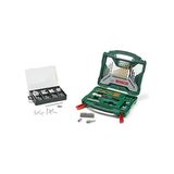 Aesco Bosch Profesyonel Aksesuar Seti X-Line 50TI Plus 173 Parçalı Sabitleme Seti (Metal, Taş, Ahşap, Matkap Aksesuarı Için)