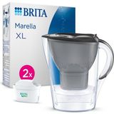 Aesco Brıta Marella Xl 2x Maxtra Pro All-In-1 Filtreli Su Arıtma Sürahisi - Grafit