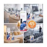 Aesco Buket Reed Diffuser Oda Kokusu 50 Ml, Çubuklu Ortam Kokulandırıcı, Uzun Süre Kalıcı Ev Ofis Banyo Salon Koku Difüzörü, Dekoratif Cam Şişe Aromaterapi Ev Parfümü