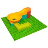 Aesco Büyük Yeşil Zemin Yapı Parçası, LEGO Duplo Uyumlu