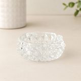 Aesco Cam Diamond Kristal Yuvarlak Küllük 11.2 cm