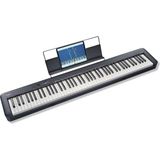 Aesco Casio CDP-S110BK Dijital Piyano, 88 Ağırlıklı Tuşlu, Siyah - Ahşap