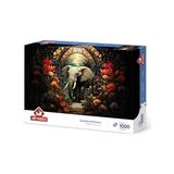 Aesco Çiçeklerin Koruyucusu 1000 Parça Puzzle