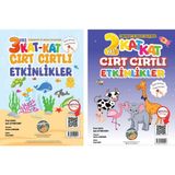 Aesco Cırt Cırtlı Etkinlik Kitapları 2 Yaş - 3 Yaş Set (Kat Kat Cırt Cırtlı Etkinlikler)