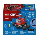 Aesco City Araçlar - Itfaiye Kamyonu 60482 – 5 Yaş ve Üzeri Erkek ve Kız Çocuklar Için Itfaiyeci Minifigürü Içeren Yaratıcı Oyuncak Yapım Seti, Çocuklar Için Eğlenceli Hediye Fikri (67 Parça)