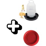 Aesco Civciv Suluk 0,75 ml Kaliteli Plastik + Tabak Yemlik ( Lisinya )