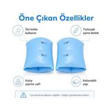 Aesco Çocuk Şişme Yüzme Kolluğu, 1-6 Yaş Için Şişirilebilir Deniz ve Havuz Kolluğu, Çift Hava Valfli, Hafif ve Taşınabilir Yüzme Yardımcı Kolluk