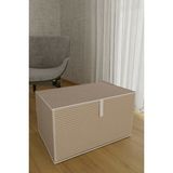 Aesco Çok Amaçlı Düzenleyici Kutu Organizer Cırt Cırtlı Hurç Mega Boy 30CM x 40CM x 60CM (1 Adet) 6272 ( Lisinya )