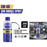 Aesco Çok Amaçlı Yağlayıcı Sprey - 200 ml - Pas Sökücü - Profesyonel Sprey