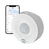 Aesco Connect Zigbee Serisi 2,4 Ghz Wifi Destekli 10 Metre Sensör Algılama Özellikli Güvenlik ve Hareket Dedektörü