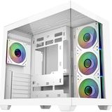 Aesco Cooler Master Elite 681 Tg E681-WHNN85-S00 4X120MM Argb Fan Atx Beyaz 850W Atx 3.1 - Pcıe 5.0 80+ Gold Mid Tower Gaming (Oyuncu) Kasa - 130 W
