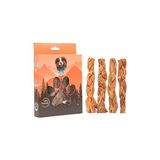 Aesco Cow Udder Braided - Inek Memesi Örgü 100 gr Köpek Ödül Sı