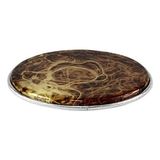 Aesco Darbuka Derisi - 9 Inç Skyndeep Cleartone, Sarı Duman Desenli