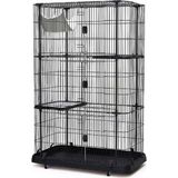 Aesco Dayang Kedi Kafesi Siyah 109,3X63,8X161,6CM - 001-Renkli