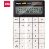Aesco Deli Hesap Makinesi 12 Digit Beyaz