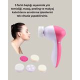 Aesco Derin Temizleme ve Masaj Için 5 Başlıklı Yüz Cilt Bakım Aleti - Lisinya