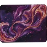 Aesco Desenli Kaymaz Tabanlı Bilgisayar Mouse Pad, Renkli Tasarım - Ahşap