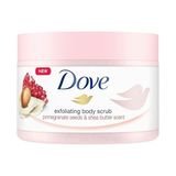 Aesco Dove Vücut Peelingi Nar Çekirdeği ve Shea Yağı 225ML Beyaz