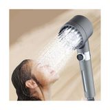 Aesco Duş Başlığı Masajlı Uçlu, Su Stop Tuşlu,filtreli 3 Fonksiyonlu El Duş,%30 Su Tasarruflu Handshower, Massage Handshower