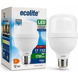 Aesco Ecolite 17W Jumbo LED Ampul (112W Eşdeğer) 6500K Beyaz Işık – E27 Duy, 1750 Lümen, 220V, Enerji Sınıfı F, 109X70MM - Amber