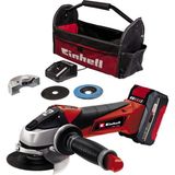 Aesco Einhell Te-Ag 18/115 Li Kit (1x4,0 Ah), Akülü Avuç Taşlama