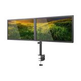 Aesco Ergoflex EF52 Steel Design 2-8 kg Çift Kol 13"-27" Asansörlü Monitör Standı