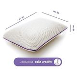 Aesco Ergonomik Visco Yastık, Boyun Desteği ile Rahat Uyku Için Tasarım - 10 x 10 cm - 0002R72