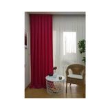 Aesco Ev Depo Home Taç Fuşya Düz Renk Soft Fon Perde Pilesiz Düz Dikim Ekstrafor Büzgü Tek Kanat TACEKSSOFTFONPERDE001, Fuşya, 60 x 260
