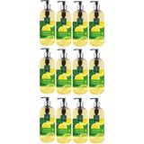 Aesco Eyüp Sabri Tuncer Doğal Zeytinyağlı Sıvı Sabun Çeşme Limonu 500 ml x 12 Adet - 10 Adet