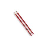 Aesco Faber-Castell 12'li Kırmızı Kopya Kalemi, Yüksek Kaliteli Mine, Kırılmaya Dayanıklı Uç, Sürdürülebilir Gövde - 0
