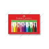 Aesco Faber-Castell Pastel Boya, 12 Renk, Yumuşak ve Rahat Kullanım, Canlı Renkler, Kağıt ve Taş Üzeri Uygun - 41 Delft Blue