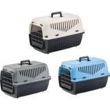 Aesco Ferplast Kedi Taşıyıcı Skıpper 3, Köpek Taşıyıcı, Küçük Köpekler ve Kediler Için Evcil Hayvan Taşıyıcı, Maksimum 10 Kg, Köpek Seyahat Kafesi, Kedi Seyahat Taşıyıcı, 62 x 41 x Y 38 cm - --