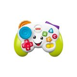 Aesco Fisher-Price Türkçe Dil Desteğiyle 6 Ay ve Üzeri Bebekler ve Yürüme Çağındaki Çocuklar Için Işıklı ve Şarkılar Içeren Eğlen ve Öğren Eğitici Oyun Kumandası, Yeşil Renkli Oyun Konsolu Oyuncağı, HXB64