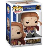 Aesco Funko Pop! Animasyon: Black Clover - Fuegoleon - (DipCamo)Charcoal-White
