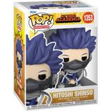 Aesco Funko Pop Animation: My Hero Academia - Hitoshi Figür - (DipCamo)Charcoal-White