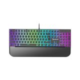 Aesco Gamepower Suki Mekanik Mavi Switch Puding Keycaps Türkçe Q 104 Tuş USB Gaming Klavye