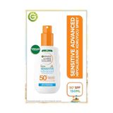 Aesco Garnier Ambre Solaire Sensitive Advanced Güneş Koruyucu Çocuk Sprey GKF50+ 200ML