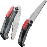 Aesco Gear Aıd Skara Çift Konumlu Katlanır Kamp Testeresi ve Koruyucu Kılıf, Kamp, Yürüyüş, Patika Bakımı, Avcılık ve Genel Budama Için 6,3 cm Çapında Ahşap Kesmek Için Ideal