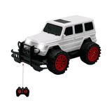 Aesco Giffy/oyuncak Uzaktan Kumandalı Pilli Full Fonksiyon Işıklı Drift Atabilen Offroad Yüksek Teker Araba Jeeep (Beyaz) - Ahşap