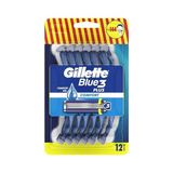 Aesco Gillette Blue3 Plus Comfort Tıraş Bıçağı 12'li
