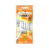 Aesco Gillette Permatik Kullan At Erkek Tıraş Bıçağı 5 Adet