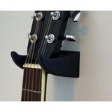 Aesco Gitar Duvar Askısı - Akustik, Elektro ve Klasik Gitar Uyumlu Duvar Standı - Yumuşak Sünger Korumalı Enstrüman Askı Aparatı Guitar Wall Mount - 10 x 10 cm - 0002R72